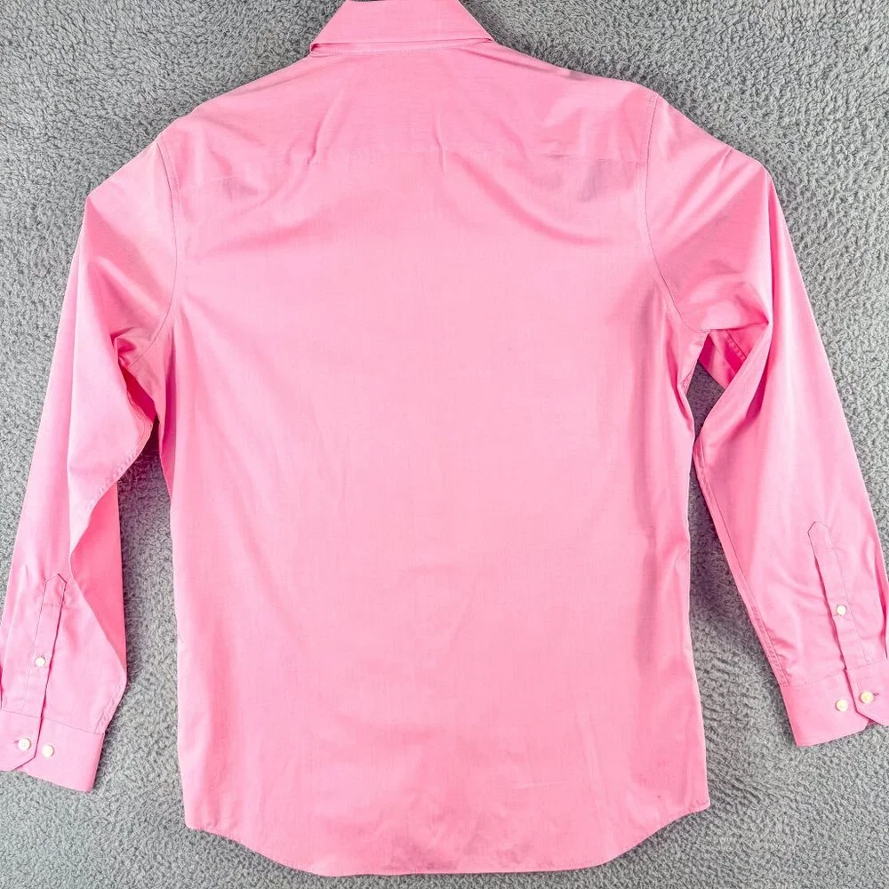 Banana Republic Shirt Mens Medium Slim Pink Outdoor Business Casual Preppy Work‎